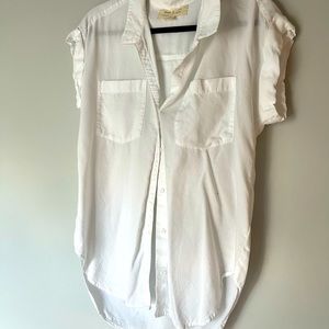 Cloth and stone button down